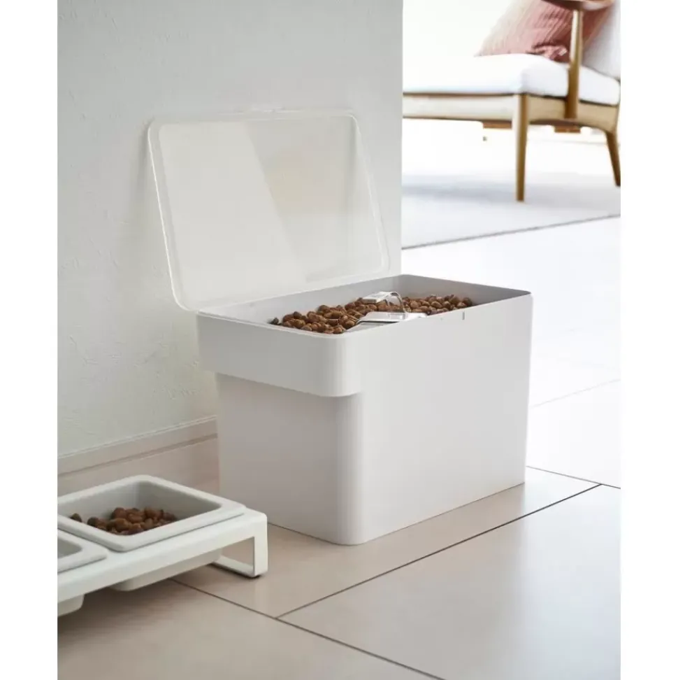 Aufbewahrungsbox Tower Mit Messbecher Fur Tiernahrung, 2Er-Set