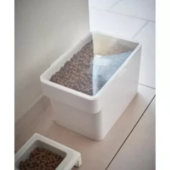 Aufbewahrungsbox Tower Mit Messbecher Fur Tiernahrung, 2Er-Set