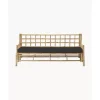 Bambus-Sofa Mandisa (3-Sitzer) Mit Sitzpolster