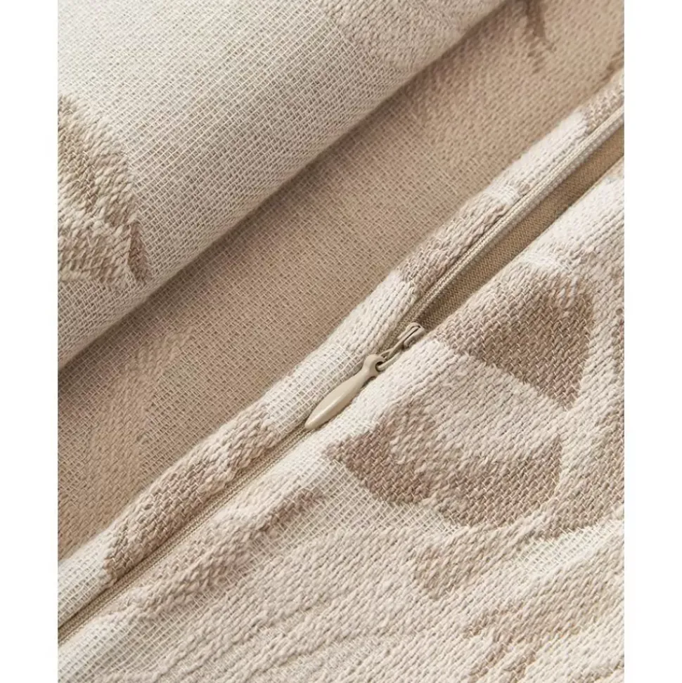 Baumwoll-Kissenhulle Breight Mit Gewebtem Jacquard-Muster