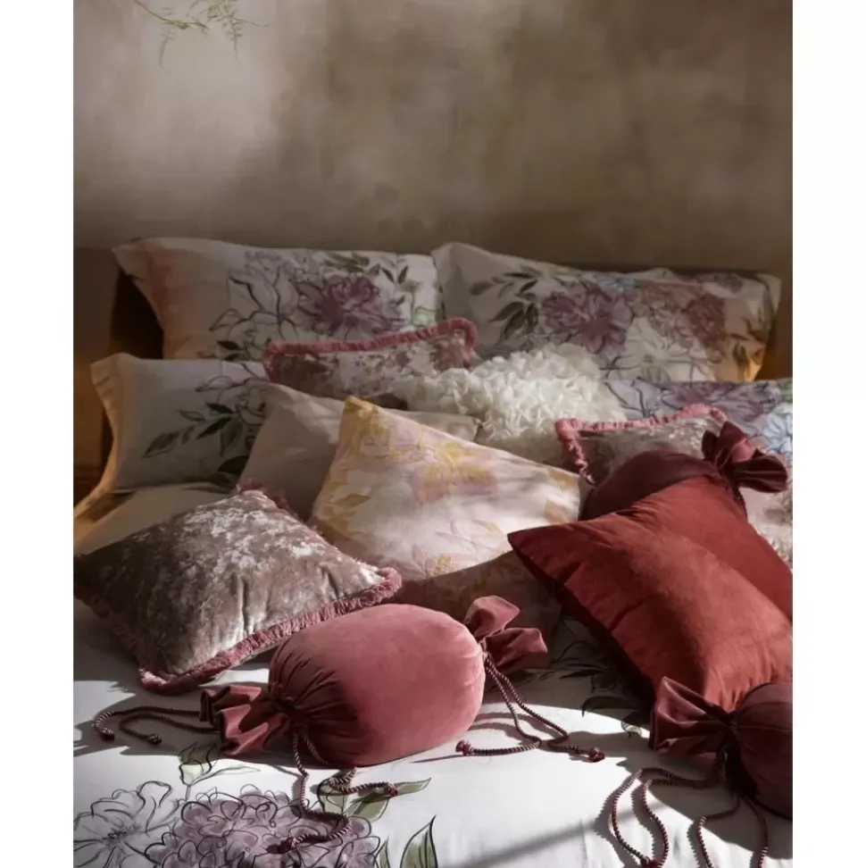Baumwoll-Kissenhulle Breight Mit Gewebtem Jacquard-Muster