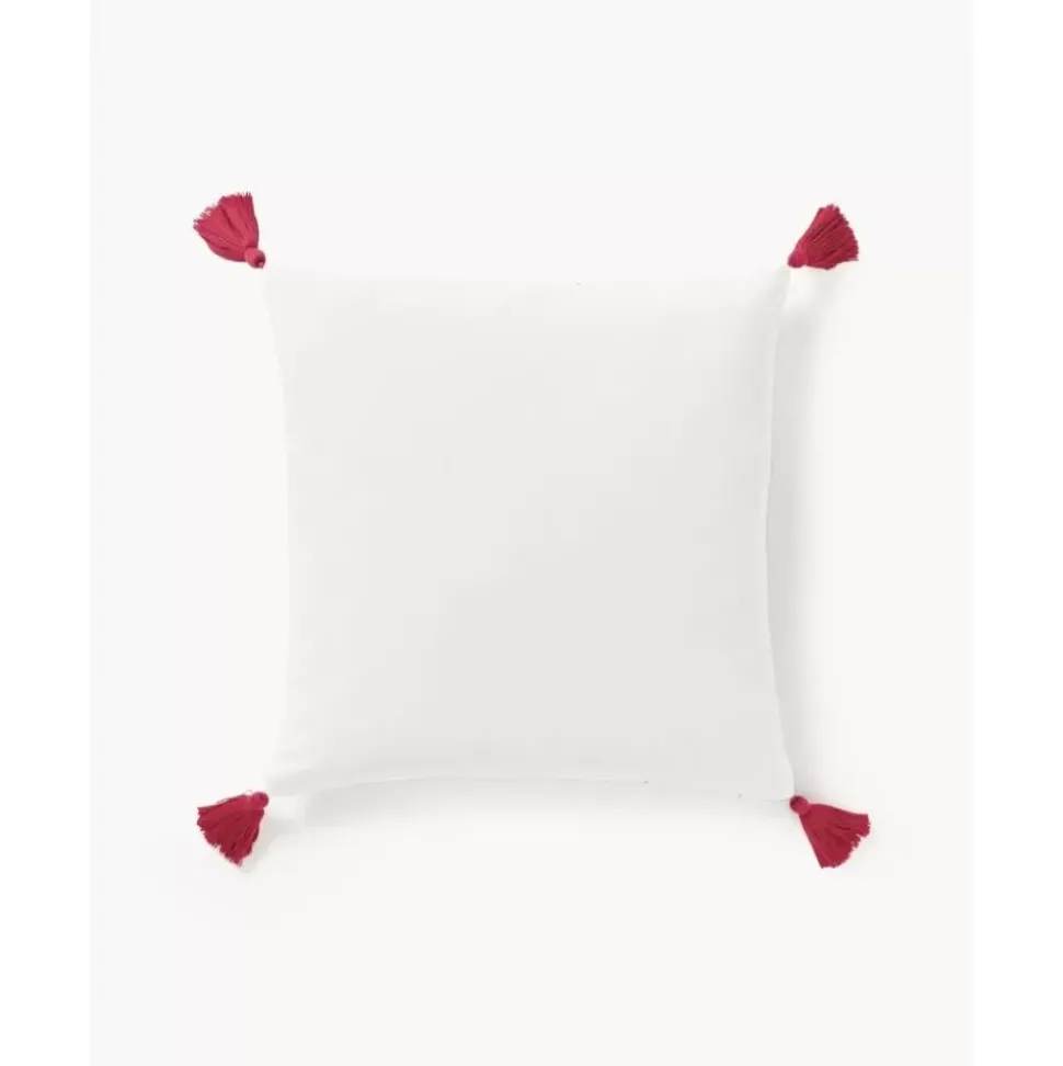 Bestickte Kissenhulle Alora Mit Weihnachtlichem Motiv