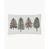 Bestickte Kissenhulle Fenna Mit Winterlichem Motiv
