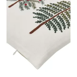 Bestickte Kissenhulle Fenna Mit Winterlichem Motiv