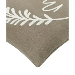 Bestickte Kissenhulle Merry And Bright
