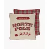Bestickte Wendekissenhulle North Pole Mit Bestickung