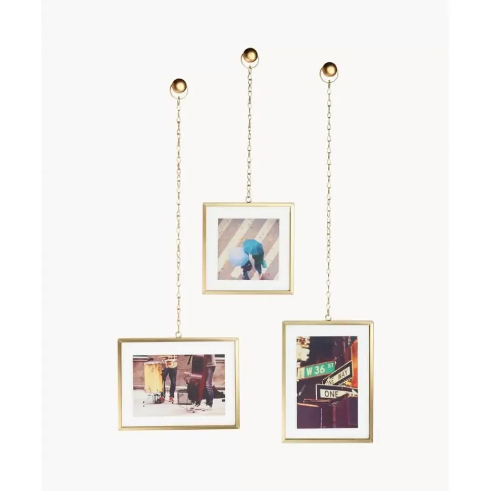 Bilderrahmen-Set Strass, 3Er-Set