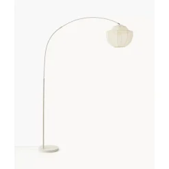 Bogenlampe Beau Aus Netzstoff