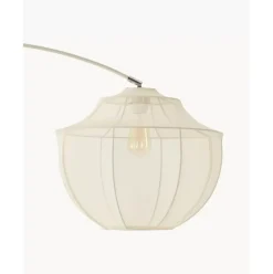 Bogenlampe Beau Aus Netzstoff