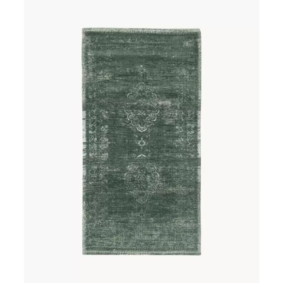 Chenilleteppich Medaillon