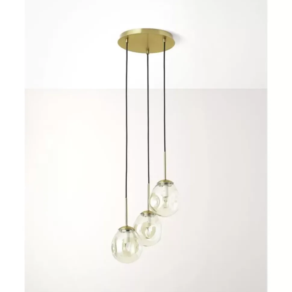 Cluster-Pendelleuchte Amora Aus Glas