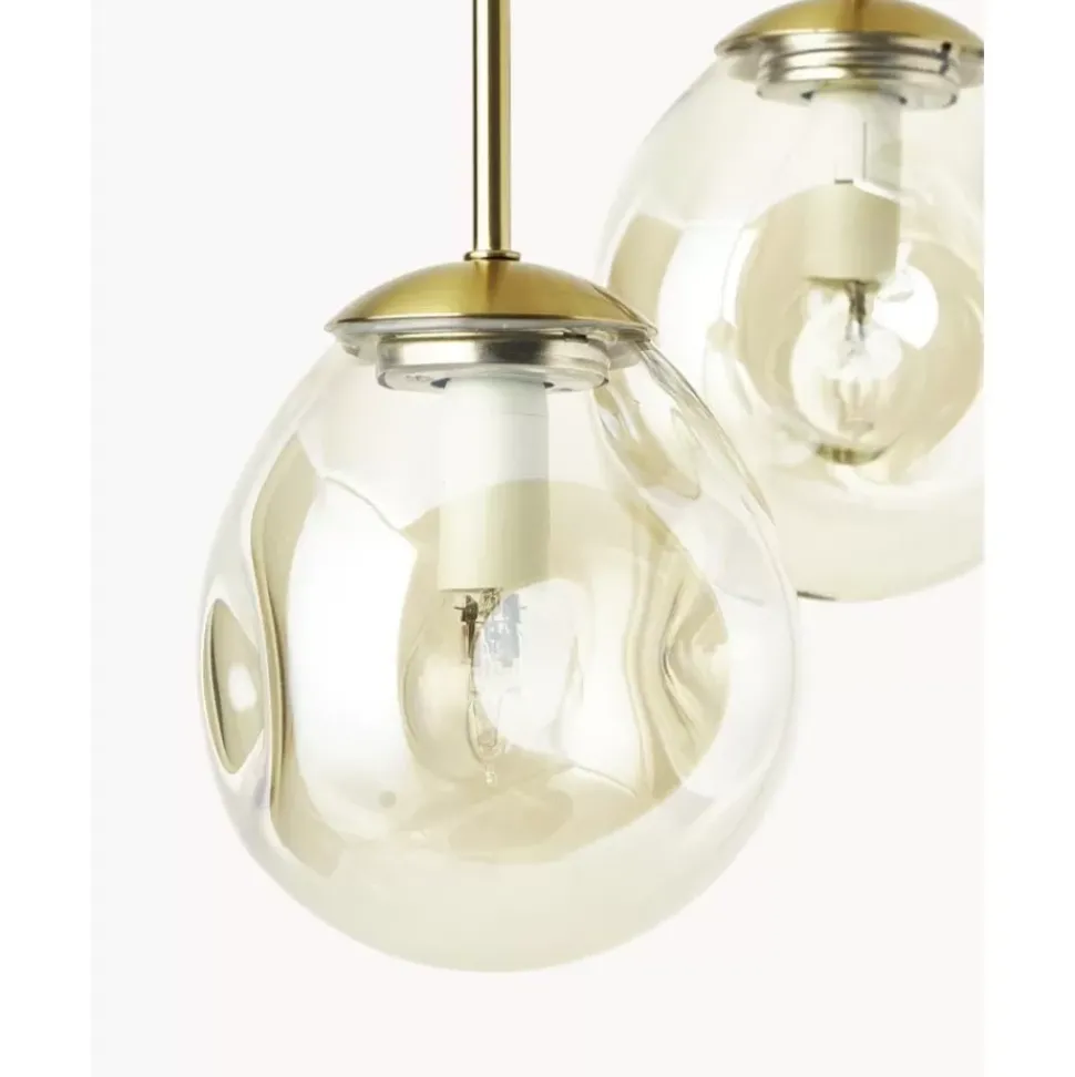 Cluster-Pendelleuchte Amora Aus Glas