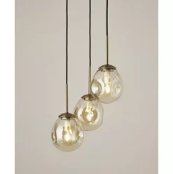 Cluster-Pendelleuchte Amora Aus Glas
