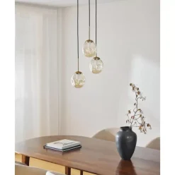 Cluster-Pendelleuchte Amora Aus Glas
