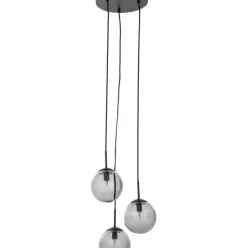 Cluster-Pendelleuchte Edie Aus Rauchglas