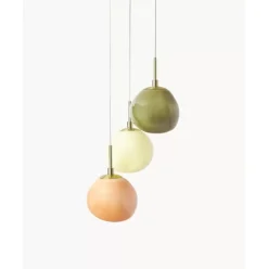 Cluster-Pendelleuchte Josie Aus Opalglas