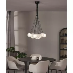Cluster-Pendelleuchte Lyna Aus Glas