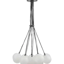 Cluster-Pendelleuchte Lyna Aus Glas