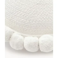 Dekokissen Deva Mit Pompoms, Mit Inlett