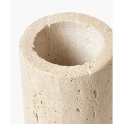 Deko-Vase Cleighton Aus Travertin