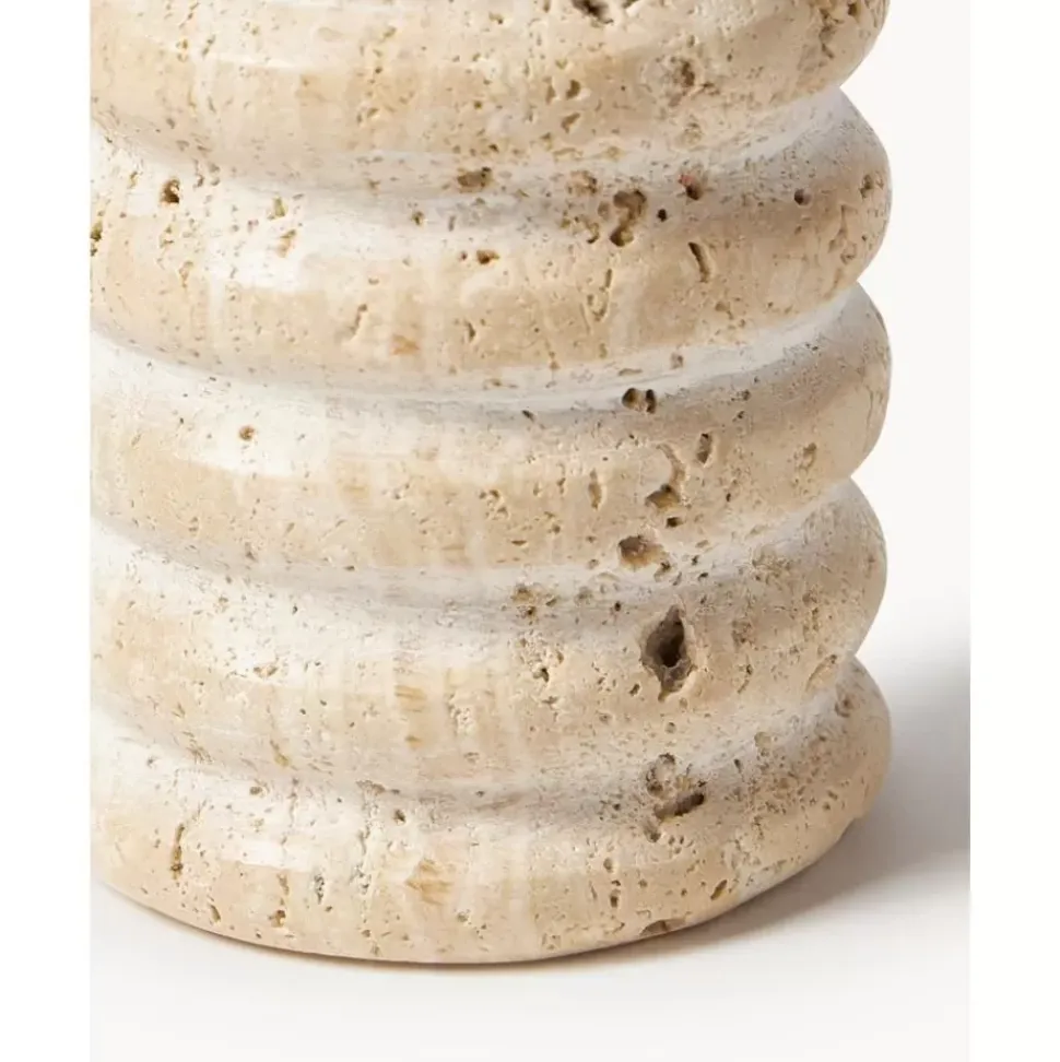 Deko-Vase Cleighton Aus Travertin
