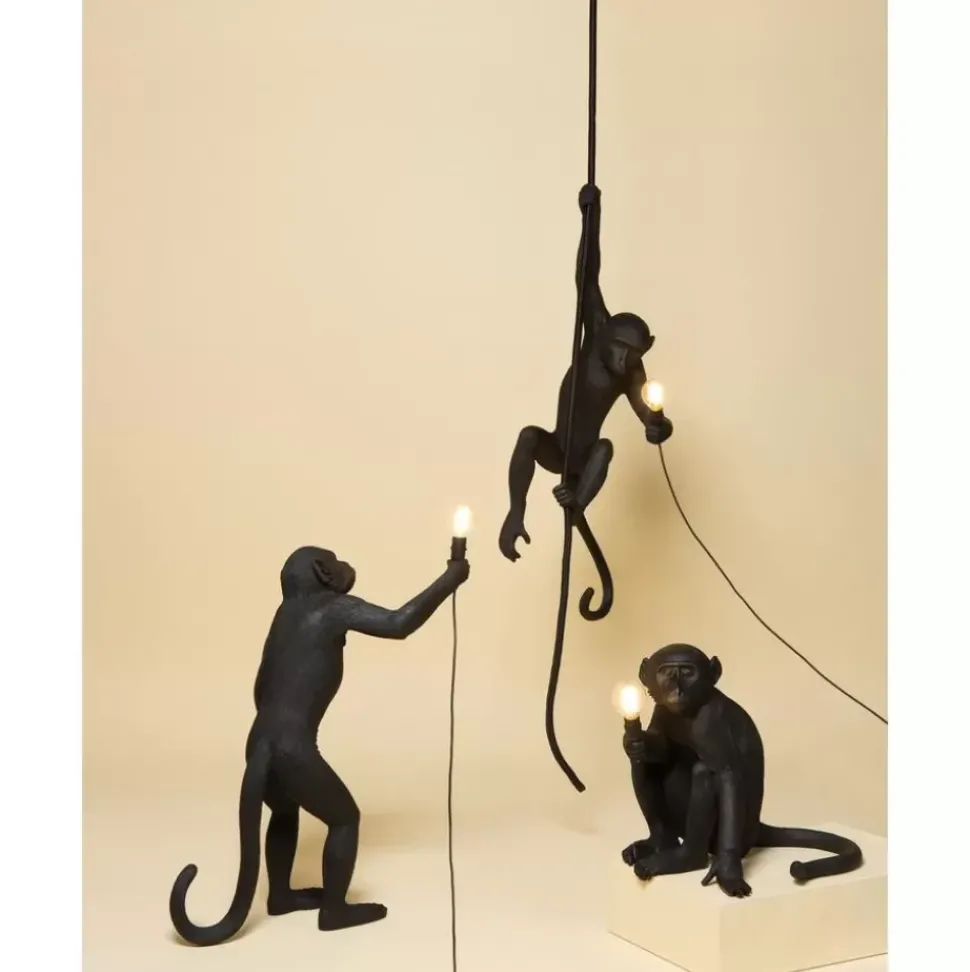 Design Ausentischlampe Monkey Mit Stecker