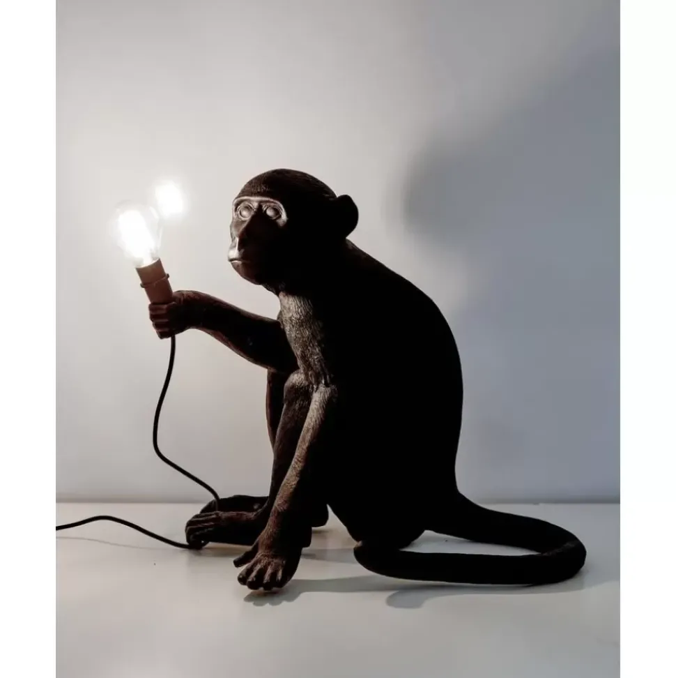 Design Ausentischlampe Monkey Mit Stecker