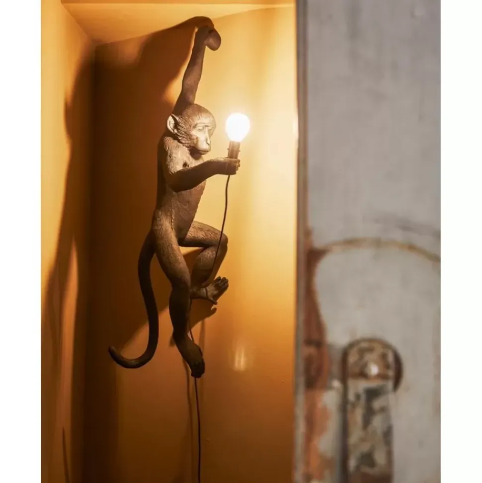 Design Ausenwandleuchte Monkey Mit Stecker