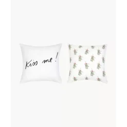 Designer Kissenhullen Mistletoe Von Kera Till, 2Er-Set