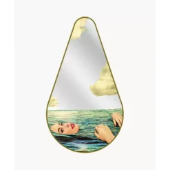 Designer Wandspiegel Sea Girl