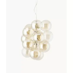 Design Pendelleuchte Bubbles Aus Glas
