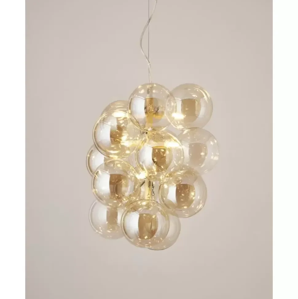 Design Pendelleuchte Bubbles Aus Glas