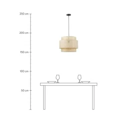 Design Pendelleuchte Finja Aus Bambus