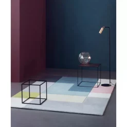 Designteppich Ometri Aus Wolle, Handgetuftet