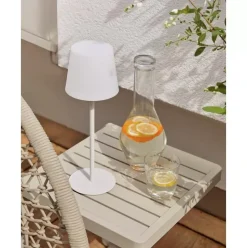 Dimmbare Tischlampe Fausta Mit Usb-Anschluss