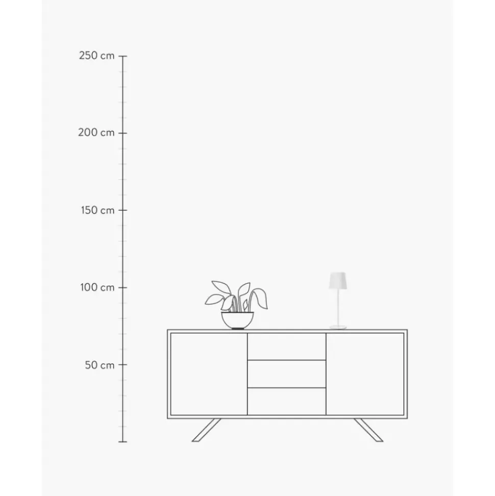 Dimmbare Tischlampe Fausta Mit Usb-Anschluss