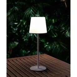 Dimmbare Tischlampe Fausta Mit Usb-Anschluss