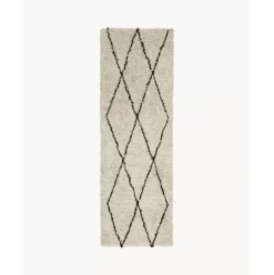 Flauschiger Hochflor-Laufer Nouria