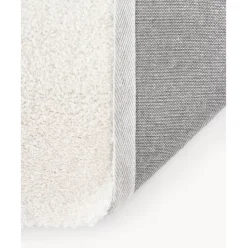 Flauschiger Hochflor-Teppich Jade Mit Erhabener Hoch-Tief-Struktur