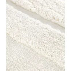 Flauschiger Hochflor-Teppich Geneve Mit Erhabener Hoch-Tief-Struktur