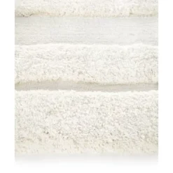 Flauschiger Hochflor-Teppich Geneve Mit Erhabener Hoch-Tief-Struktur