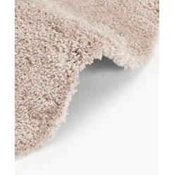 Flauschiger Runder Hochflor-Teppich Leighton