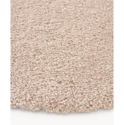 Flauschiger Runder Hochflor-Teppich Leighton
