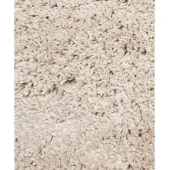 Flauschiger Runder Hochflor-Teppich Dreamy Mit Fransen