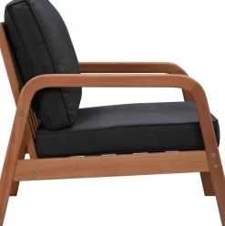 Garten-Lounge-Set Bergen Aus Eukalyptusholz, 4-Tlg.