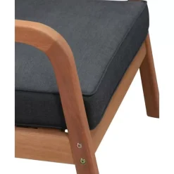 Garten-Lounge-Set Bergen Aus Eukalyptusholz, 4-Tlg.