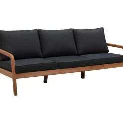 Garten-Lounge-Set Bergen Aus Eukalyptusholz, 4-Tlg.