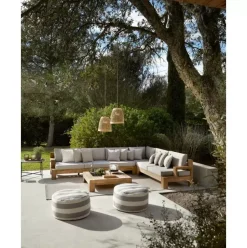 Garten-Lounge-Set Joshua Aus Akazienholz, 4-Tlg.