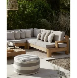 Garten-Lounge-Set Joshua Aus Akazienholz, 4-Tlg.