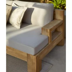 Garten-Lounge-Set Joshua Aus Akazienholz, 4-Tlg.